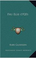 Fru Else (1920)