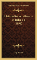 Giornalismo Letterario In Italia V1 (1894)