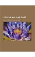 Psyche Volume 21-22