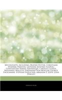 Articles on Mycologists, Including: Beatrix Potter, Christiaan Hendrik Persoon, Giovanni Antonio Scopoli, Constantine Samuel Rafinesque, Carolus Clusi