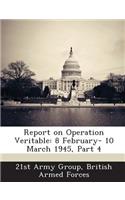 Report on Operation Veritable
