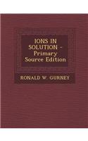 Ions in Solution