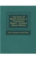 Iron Ores of North Carolina