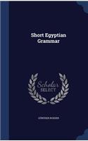 Short Egyptian Grammar