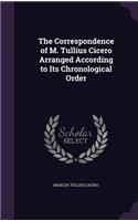 The Correspondence of M. Tullius Cicero Arranged According to Its Chronological Order