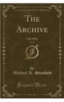 The Archive, Vol. 89