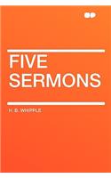 Five Sermons