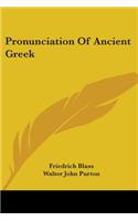 Pronunciation Of Ancient Greek