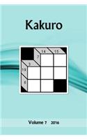 Kakuro: Volume 7 2016