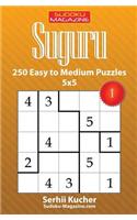 Suguru - 250 Easy to Medium Puzzles 5x5