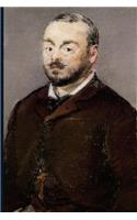 "Portrait of Composer Emmanual Chabrier" by Edouard Manet: Journal (Blank / Line(Art of Life Journals)
