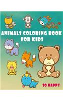 Animals Coloring Book For Kids