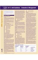 CPT 2013 Express Reference Coding Card E/M