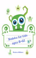 Sudoku for kids ages 8-12: Sudoku for kids 8-12 easy & difficult: Sudoku numbers & symbols: A first Sudoku for kids: puzzles for kids: brain games: brain games for smart kids