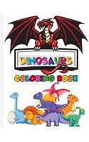 Dinosaur Coloring Book: Fantastic Dinosaur Coloring Book for Boys, Girls, Toddlers, Preschoolers, Kids 3-8, 6-8 (Dinosaur Book)