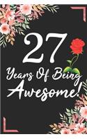 27 Years Of Being Awesome!