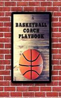 Basketball Coach Playbook: Blank Basketball Court Templates, Player Roster, Record Statistics, Game Schedule, Notebook Journal