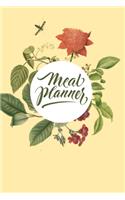 Meal Planner: 2020-2021 Weekly Meal Planner with Motivational Quotes - Gift Idea for Girls