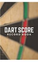 Dart Score Record Book