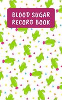 Blood Sugar Record Book