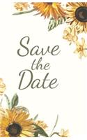 Save The Date: Lined Notebook A5 Size (5.5 x 8.5)