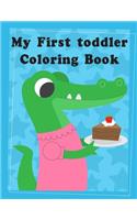 My First toddler Coloring Book