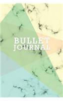 Bullet Journal: Marble + Gold Bullet Journal - 120-Page 1/2 Inch Dot Grid Notebook - 6 X 9 Marble & Gold Perfect Bound Softcover(Marble & Gold Bullet Journals)