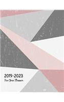 2019-2023 Five Year Planner: Monthly Schedule Organizer - Agenda Planner For The Next Five Years, 60 Months Calendar, Appointment Notebook, Monthly Planner, To Do List, Action D