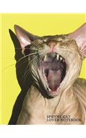 Sphynx Cat Lover Notebook: Sphynx Cat Journal - Pet Activity Log Book Track Wellness and Health, Daily Activities, Veterinarians Visit - Pet Remembrance Workbook - Cat and Ani(Cat Notebooks)