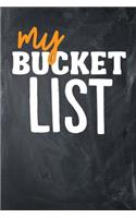 My Bucket List