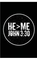 He > Me John 3