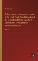 Bulletin - Bureau of Chemistry