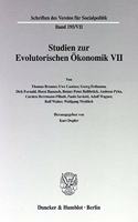 Studien Zur Evolutorischen Okonomik VII