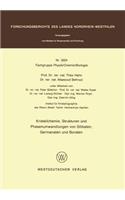 Kristallchemie, Strukturen Und Phasenumwandlungen Von Silikaten, Germanaten Und Boraten