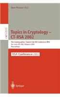 Topics in Cryptology - Ct-Rsa 2002