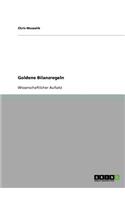 Goldene Bilanzregeln