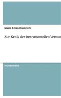 Zur Kritik der instrumentellen Vernunft