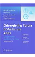 Chirurgisches Forum und DGAV 2009
