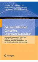 Grid and Distributed Computing, Control and Automation