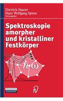 Spektroskopie Amorpher Und Kristalliner Festkörper