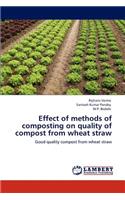 Effect of methods of composting on quality of compost from wheat straw