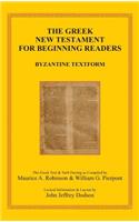 Greek New Testament for Beginning Readers