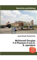 McDonnell Douglas F-4 Phantom II Non-U.S. Operators