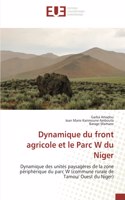 Dynamique du front agricole et le Parc W du Niger