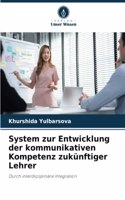 System zur Entwicklung der kommunikativen Kompetenz zukünftiger Lehrer