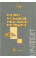 Formule Matematiche Per Le Scienze Economiche
