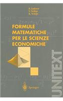 Formule matematiche per le scienze economiche
