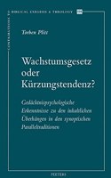 Wachstumsgesetz Oder Kurzungstendenz?