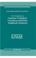 Iutam Symposium on Laminar-Turbulent Transition and Finite Amplitude Solutions