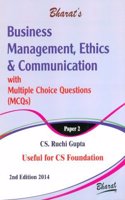Business Management, Ethics & Communication For Cs Foundation